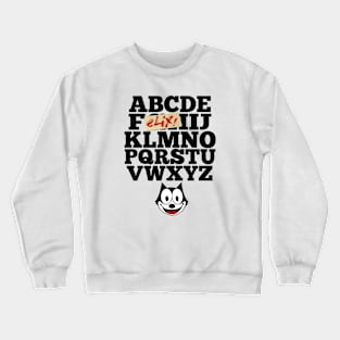 FELIX THE CAT - Alphabet Crewneck Sweatshirt